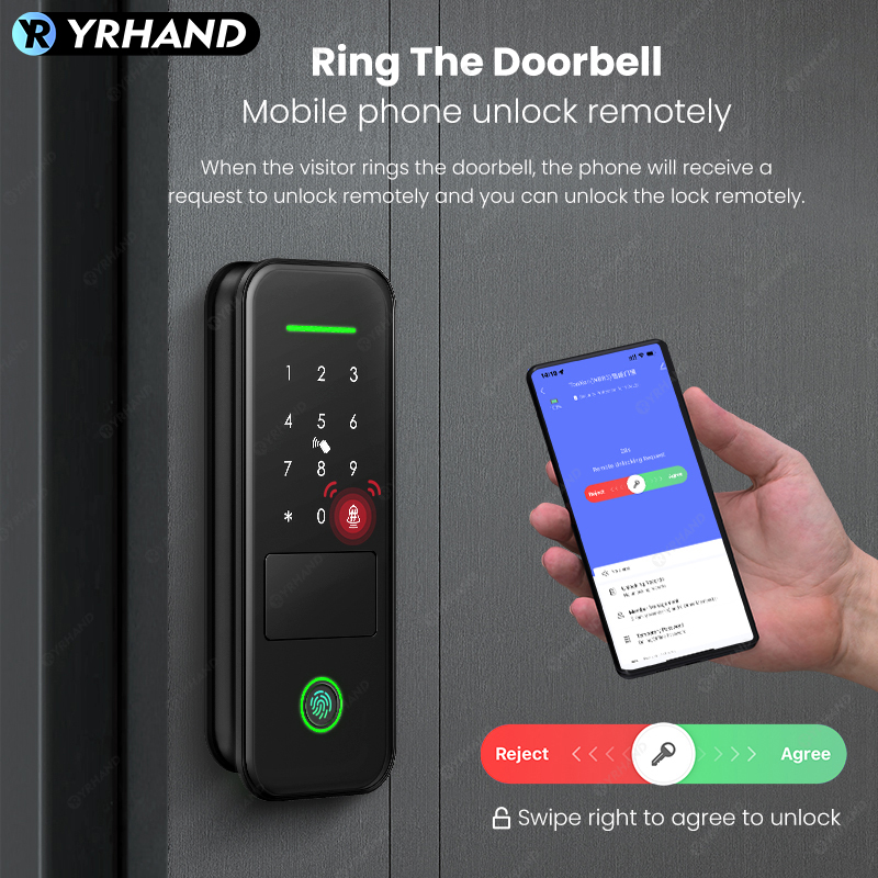 Kunci Pintar Tuya Smart Lock C - Smart Home Ezviz ulasan dan harga