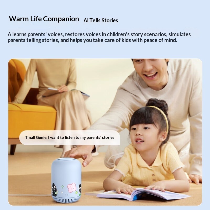 Luo Xiaohei Smart Speaker AI Q - Smart Home Ai ulasan dan harga