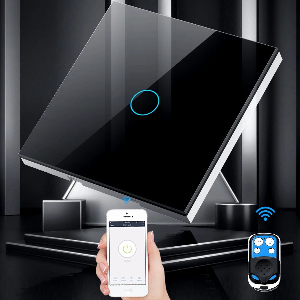 Tuya EU WiFi + RF433 Sakelar R - Smart Home Life ulasan dan harga