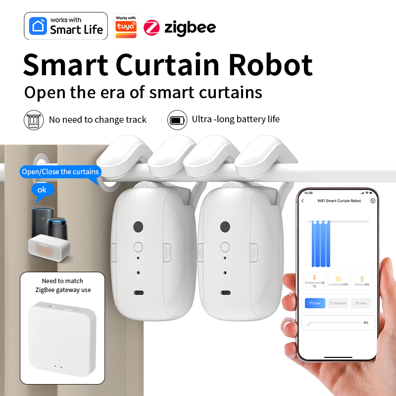 Robot Penggerak Tirai Pintar Z - Smart Home Device ulasan dan harga