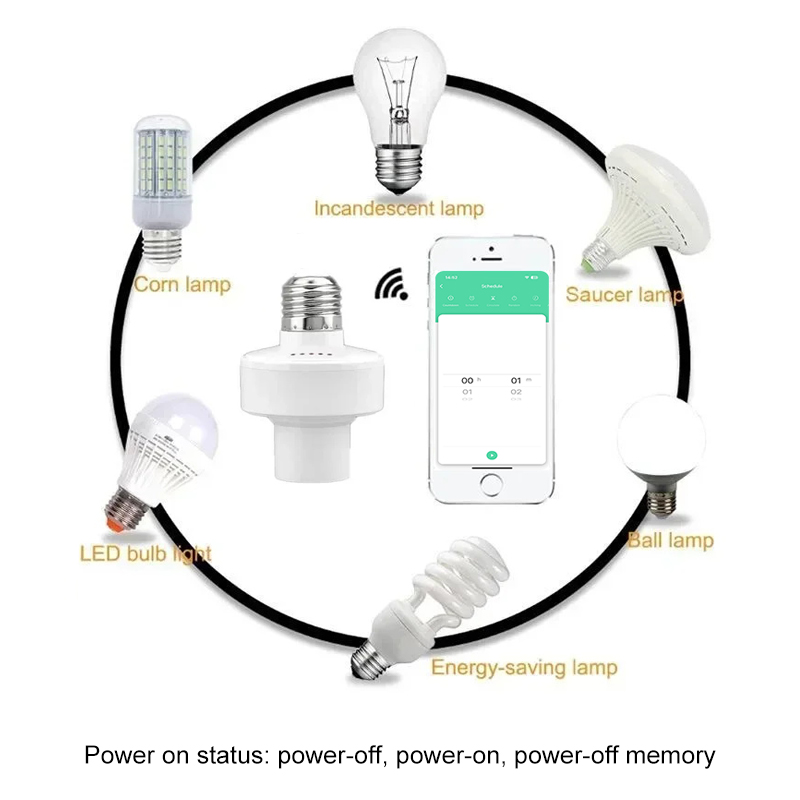 Tuya Smart E27 Soket Sakelar K - Smart Home Life ulasan dan harga