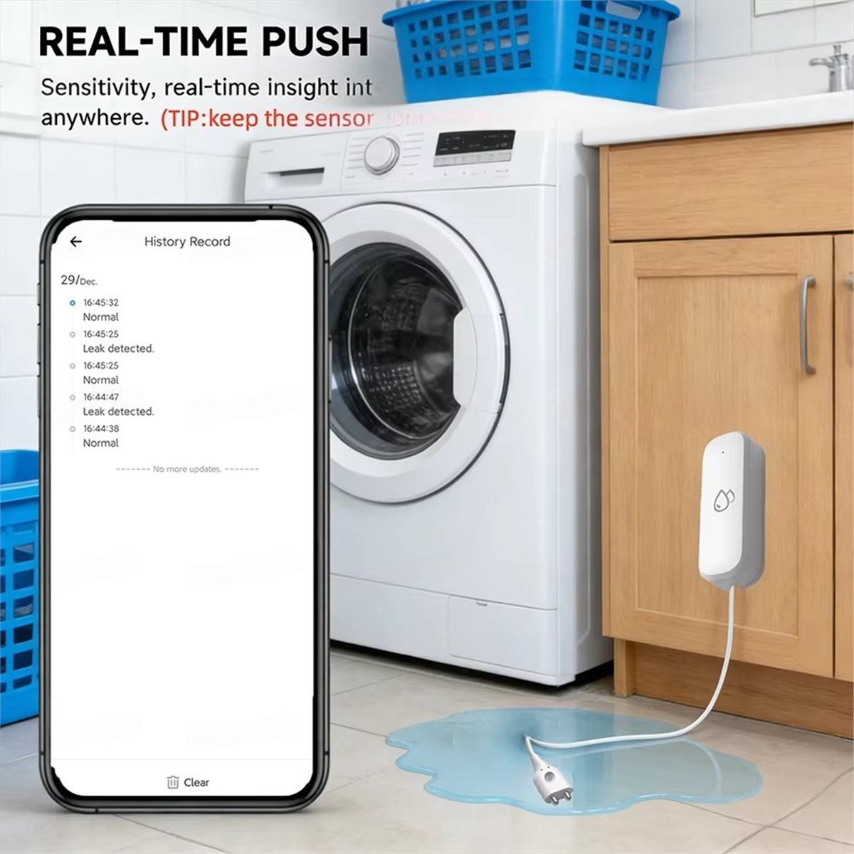 Sensor Alarm Kebocoran Air Zig - Smart Home Life ulasan dan harga